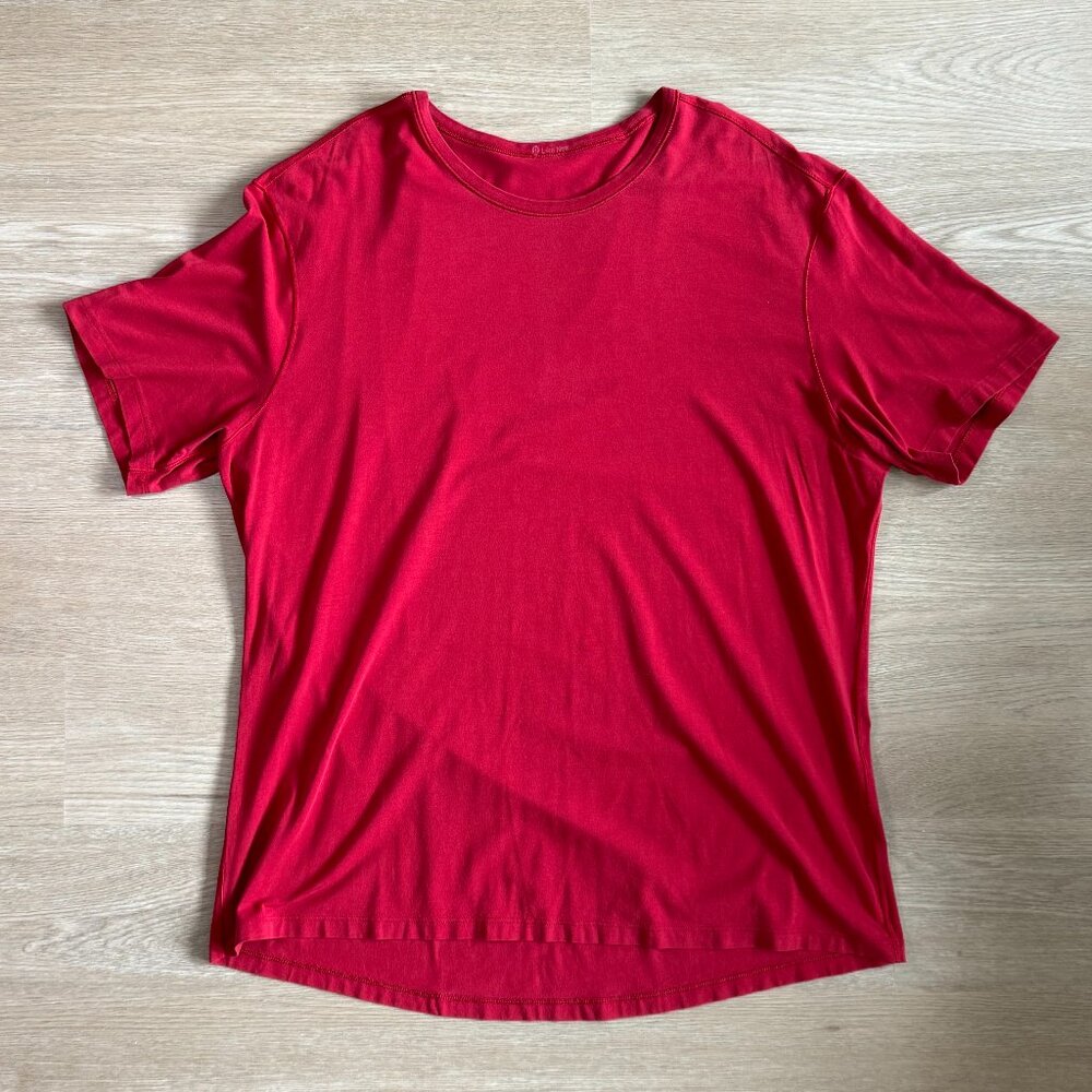 Red Lululemon T Shirt